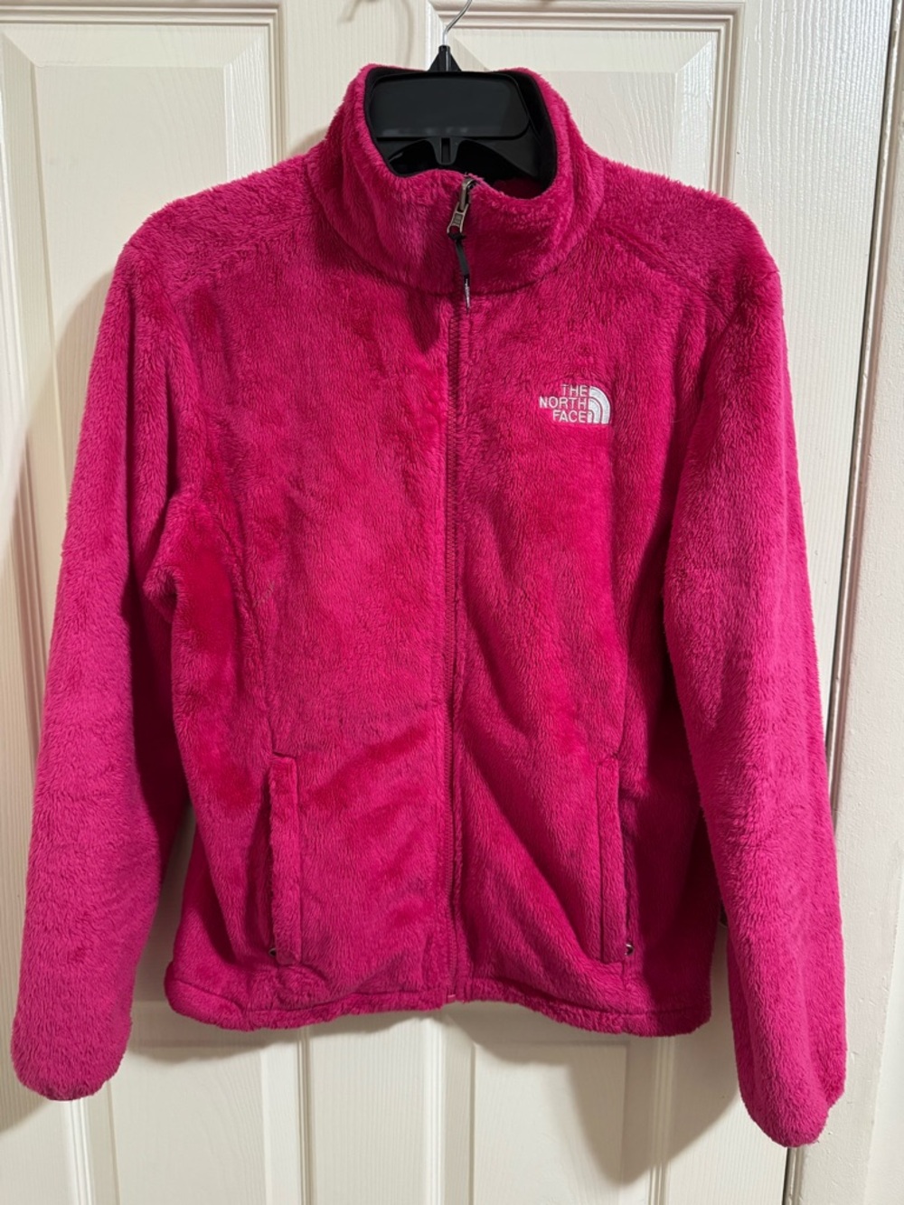 The North Face Women’s Pink Plush Fleece Jacket